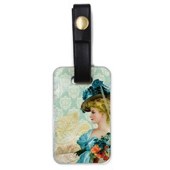 Lady 1112776 1920 Luggage Tags (one Side)  by vintage2030