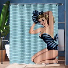 Retro 1107640 1920 Shower Curtain 60  X 72  (medium)  by vintage2030