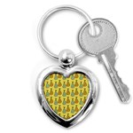 Pears Yellow Key Chains (Heart)  Front