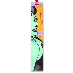 Zombie Retro Girl Large Book Marks by snowwhitegirl