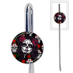 Mexican Skull Lady Book Mark by snowwhitegirl