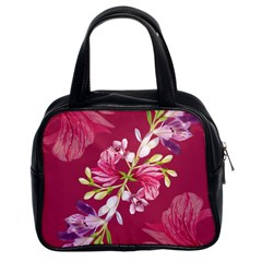 Motif Design Textile Design Classic Handbag (two Sides) by Simbadda