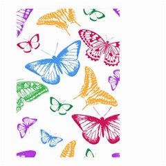 Butterfly Butterflies Vintage Small Garden Flag (two Sides) by Simbadda