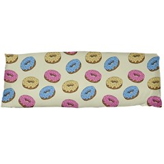 Donuts Pattern Body Pillow Case (dakimakura) by Valentinaart