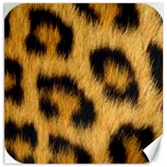 Leopard Print Canvas 16  X 16  by NSGLOBALDESIGNS2