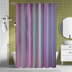 Broken Tv Screen Shower Curtain 48  X 72  (small)  by dressshop