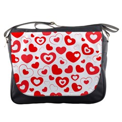 Hearts Messenger Bag by Hansue