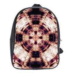 Abstract Art Wallpaper Background School Bag (xl) by Sapixe