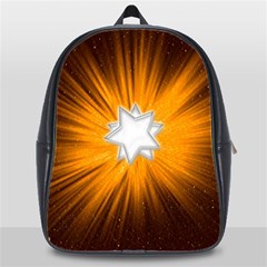 Star Universe Space Galaxy Cosmos School Bag (xl) by Sapixe