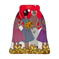 Girl Power Bell Ornament (two Sides) by burpdesignsA