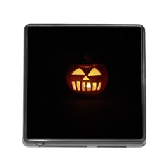 Funny Spooky Scary Halloween Pumpkin Jack O Lantern Memory Card Reader (square 5 Slot) by HalloweenParty