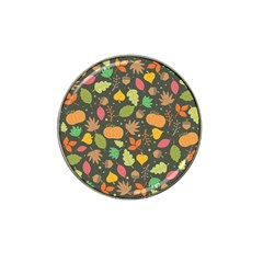 Thanksgiving Pattern Hat Clip Ball Marker (4 Pack) by Valentinaart