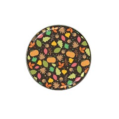 Thanksgiving Pattern Hat Clip Ball Marker by Valentinaart