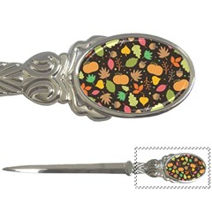 Thanksgiving Pattern Letter Opener by Valentinaart