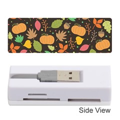 Thanksgiving Pattern Memory Card Reader (stick) by Valentinaart