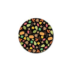 Thanksgiving Pattern Golf Ball Marker (4 Pack) by Valentinaart