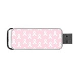 Pink Ribbon - breast cancer awareness month Portable USB Flash (Two Sides) Front