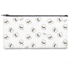 Cute Kawaii Ghost Pattern Pencil Cases by Valentinaart