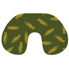 Corn Pattern Travel Neck Pillows by Valentinaart