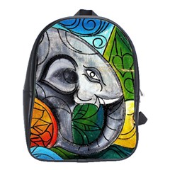 Graffiti The Art Of Spray Mural School Bag (large) by Sapixe