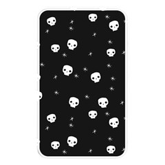 Pattern Skull Stars Halloween Gothic On Black Background Memory Card Reader (rectangular) by genx