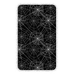 Pattern Spiderweb Halloween Gothic On Black Background Memory Card Reader (rectangular) by genx