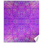 Hot Pink And Purple Abstract Branch Pattern Canvas 20  x 24  19.57 x23.15  Canvas - 1