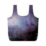 Orion Nebula pastel violet purple turquoise blue star formation Full Print Recycle Bag (M) Back