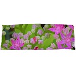 Hot Pink Succulent Sedum With Fleshy Green Leaves Body Pillow Case Dakimakura (Two Sides) Front