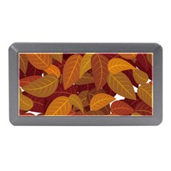 Leaves Pattern Memory Card Reader (mini) by Wegoenart