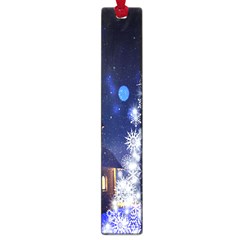 Christmas Card Christmas Atmosphere Large Book Marks by Wegoenart