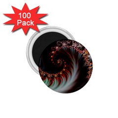 Digital Fractal Fractals Fantasy 1 75  Magnets (100 Pack)  by Wegoenart