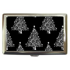 Christmas Tree Modern Background Cigarette Money Case by Wegoenart