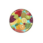 Fruit Picture Drawing Illustration Hat Clip Ball Marker (4 pack) Front