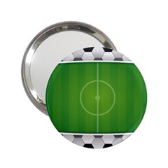 Background Sports Soccer Football 2 25  Handbag Mirrors by Wegoenart