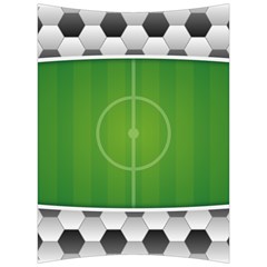 Background Sports Soccer Football Back Support Cushion by Wegoenart