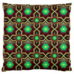 Pattern Background Bright Brown Standard Flano Cushion Case (one Side) by Wegoenart