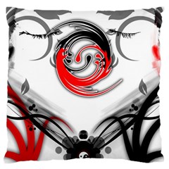 Abstract Fractal Digital Art Standard Flano Cushion Case (one Side) by Wegoenart