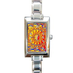 Graphic Design Graphic Design Rectangle Italian Charm Watch by Wegoenart