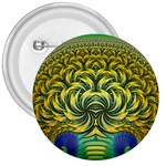 Fractal Tree Abstract Fractal Art 3  Buttons Front