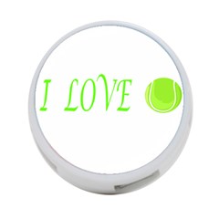 I Lovetennis 4-port Usb Hub (one Side) by Greencreations