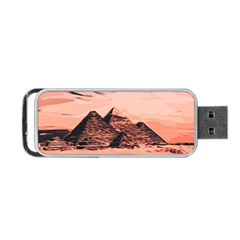 Pyramid Egypt Monumental Portable Usb Flash (one Side) by Pakrebo