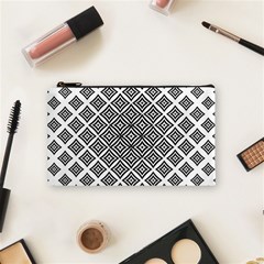 Background Pattern Halftone Cosmetic Bag (small) by Pakrebo