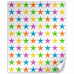 Star Pattern Design Decoration Canvas 16  X 20  by Pakrebo