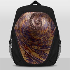 Swirl Fractal Fantasy Whirl Backpack Bag by Pakrebo