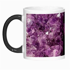 Amethyst Purple Violet Geode Slice Morph Mugs by genx