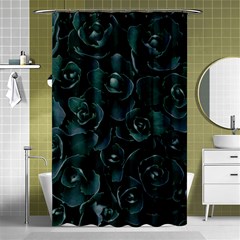 Succulent Shower Curtain 48  X 72  (small)  by WensdaiAmbrose