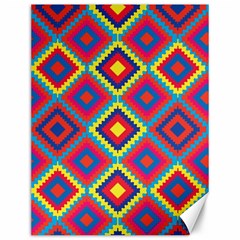 Native American Pattern Canvas 12  X 16  by Valentinaart