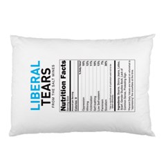 Liberal Tears  Funny With Supplement Facts Custom Colors Pillow Case (two Sides) by snek