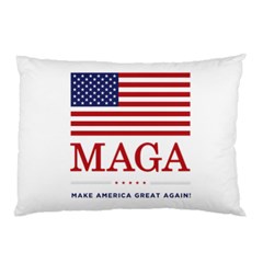 Maga Make America Great Again With Usa Flag Pillow Case by snek